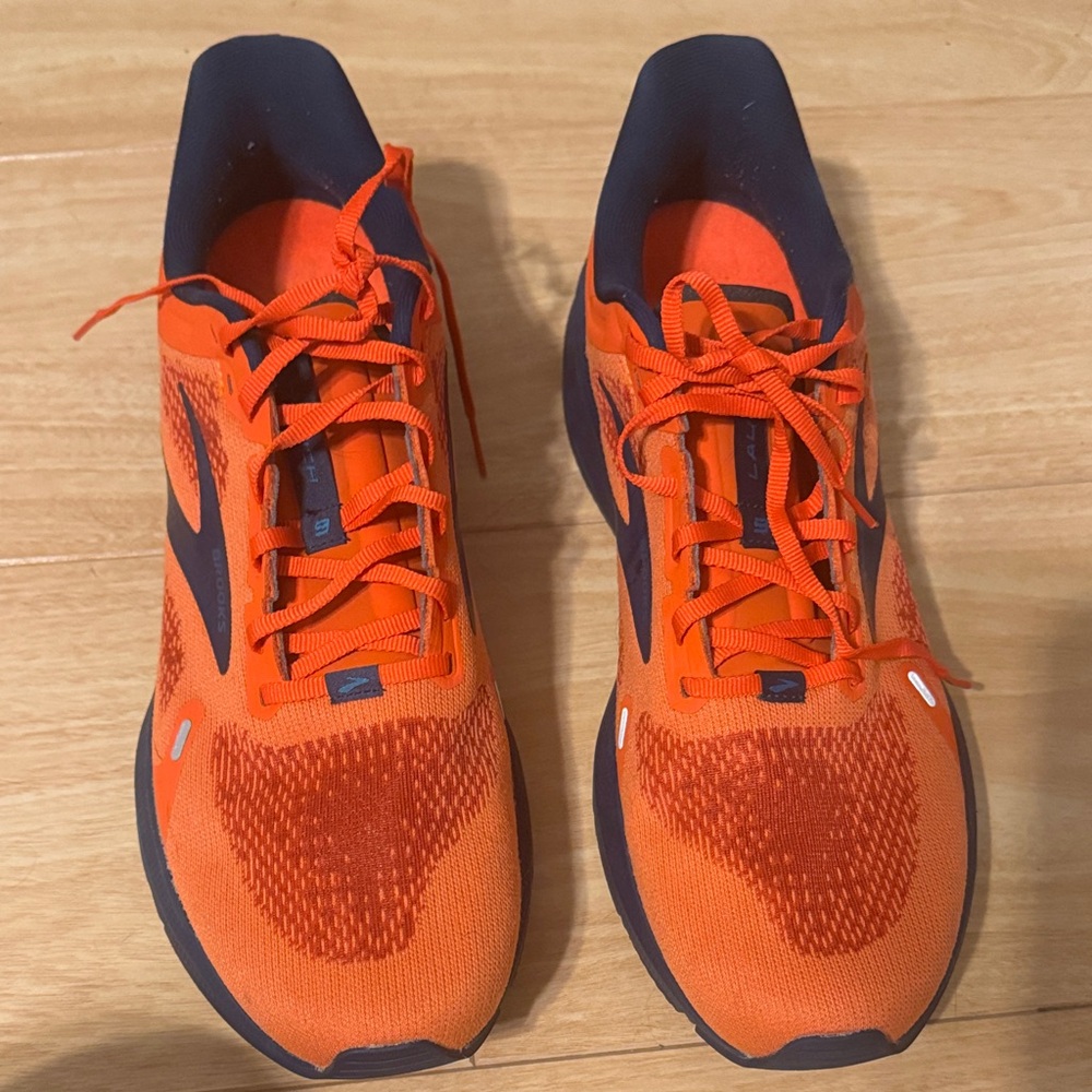 Brooks Men's Athletic Shoes - Orange and Navy